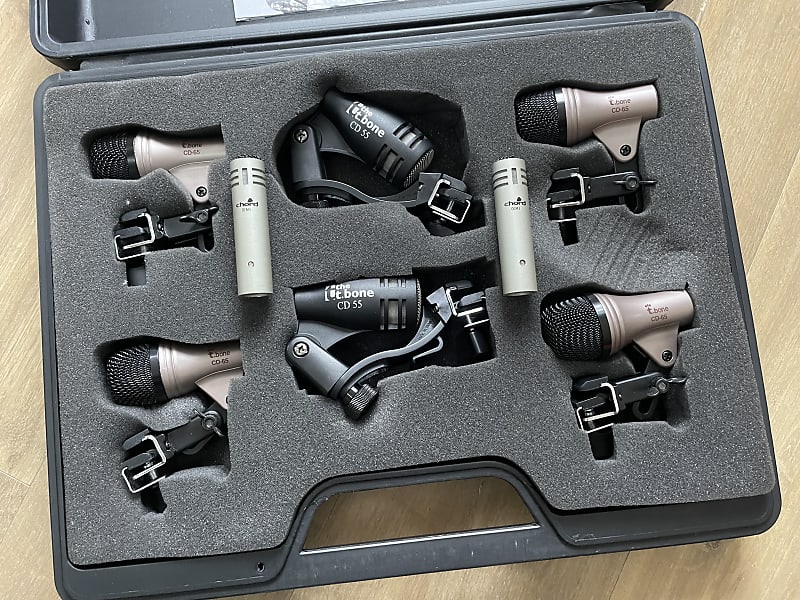 t bone drum mic set