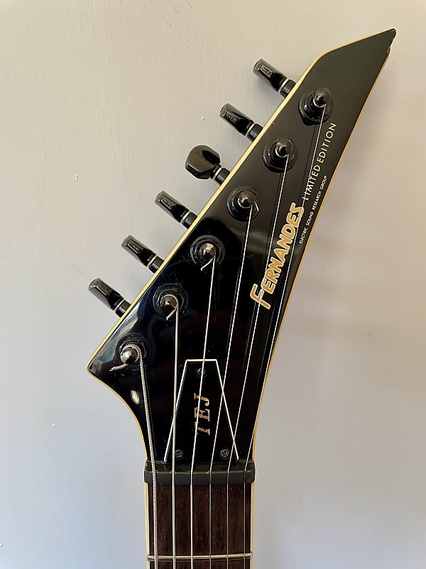 Electric Guitar Fernandes TEJ-55B Hotei Black Limited