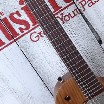 CMG Chris Mitchell USA Custom Ashlee Steampunk Electric Guitar with Gig Bag image 19