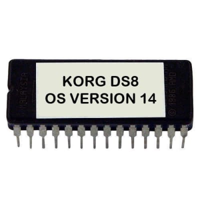 Korg DS8 OS Version 14 Synthesizer FM Update Firmware Eprom DS-8 Rom