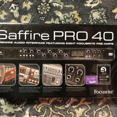 Focusrite Saffire Pro 40 Recording Interface image 1