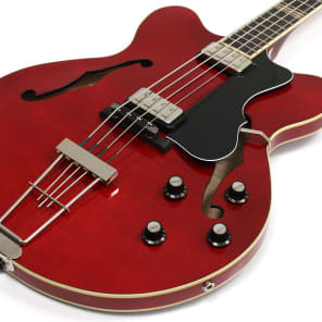 Hofner HCT-500/7 Verythin Bass Red image 4