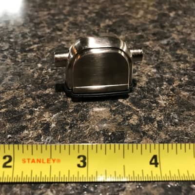 Tama  drums parts Starclassic Brushed Nickel Piccolo snare drum lug casing image 1