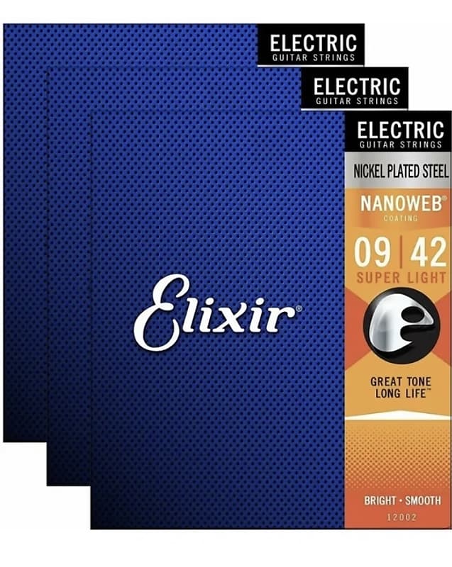 Elixir 9-42 (3) pack | Reverb