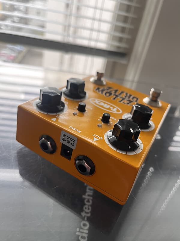 T-Rex Yellow Drive Dual Channel Distortion Pedal