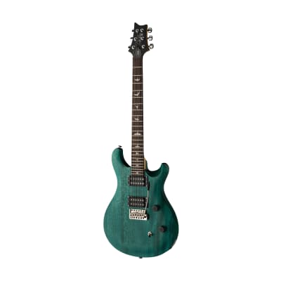PRS SE CE24 Standard Satin Electric Guitar w/Bag, Turquoise image 3