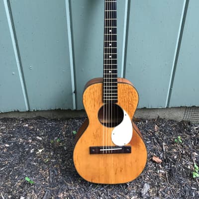 Kay Harmony H-162 3/4  Terz Size Parlor Guitar 1950's image 2