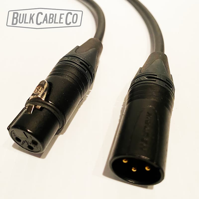 Mogami XF-25340-XM-10 Quad Neglex Cable [XLR(m)/XLR(f)] 10m (Black)