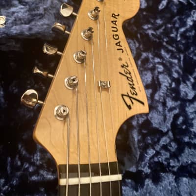 2016 Fender Japan  Classic 60s Jaguar MIJ with Curtis Novak Pickups and Fender Johnny Marr Hard Case image 11