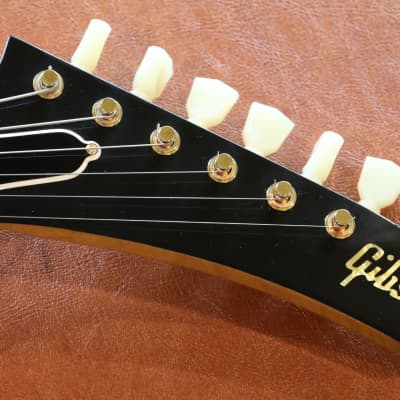 MINTY! 2022 Gibson Custom Shop 1958 Reissue Explorer Natural Korina w/ Black Pickguard + COA OHSC image 13