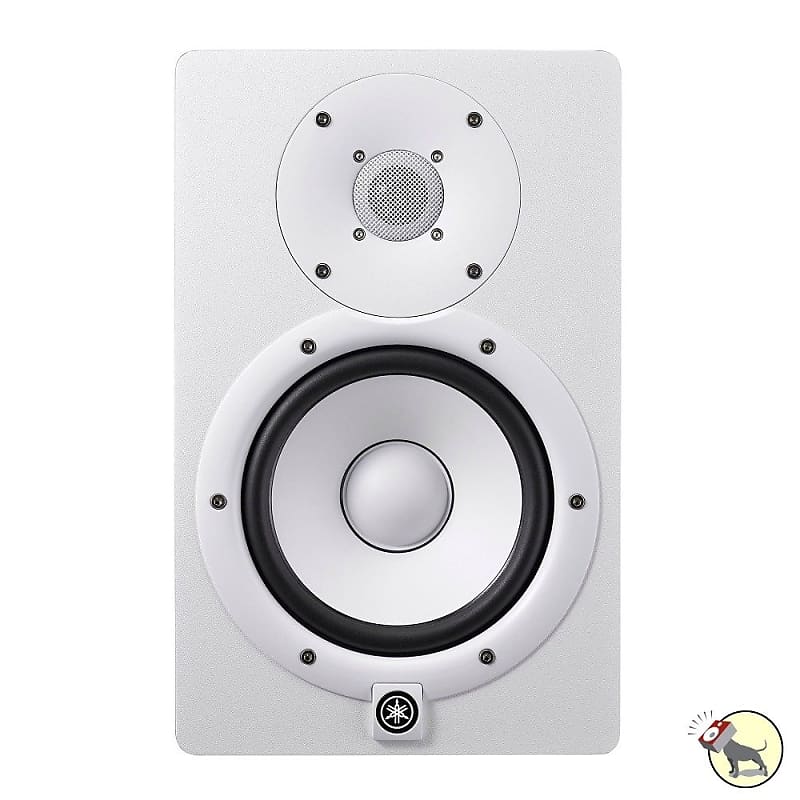 Mint Yamaha HS7W 6.5" Powered Studio Refernce and Mixing Monitor in White (Single) image 1