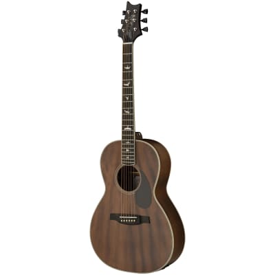 PRS Paul Reed Smith SE P20E Parlor Acoustic-Electric Guitar (with Gig Bag), Vintage Mahogany image 3