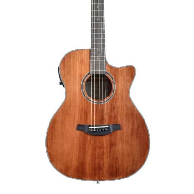 Crafter Silver Series 100 Orchestra Cutaway Acoustic Electric Guitar - Brown image 1