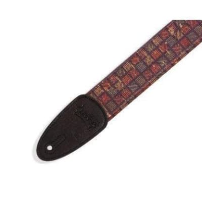 Levy's 2 inch Wide Orleans Cork Guitar Strap image 3