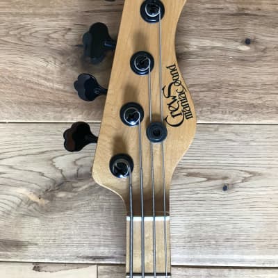Crews Maniac Sound Uncle Jazz bass 2005 Natural / Spalted maple image 5