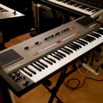 FULLY SERVICED RARE VINTAGE ROLAND HS60 (JUNO 106 with speakers!) IN AMAZING CONDITION! image 1