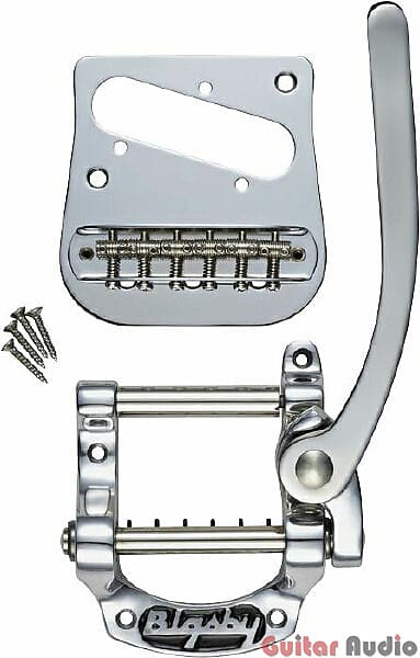 Bigsby B5 Fender Telecaster Tele Guitar Vibrato Tailpiece Kit w/ Bridge -  CHROME | Reverb