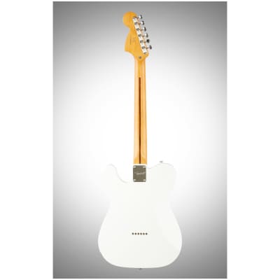 Squier Classic Vibe '70s Telecaster Deluxe Electric Guitar, with Maple Fingerboard, Olympic White image 5