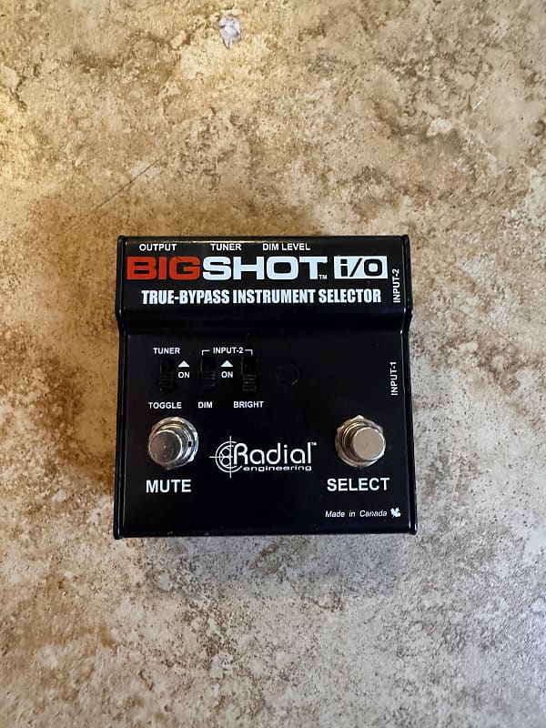 Radial BigShot i/O