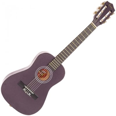 Encore 1/2 Size Junior Acoustic Guitar Pack ~ Metallic Purple for sale
