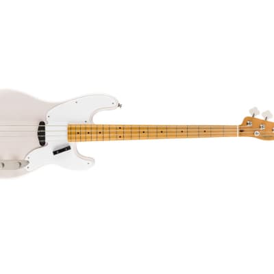 Used Squier Classic Vibe '50s Precision Bass - White Blonde w/ Maple FB image 4
