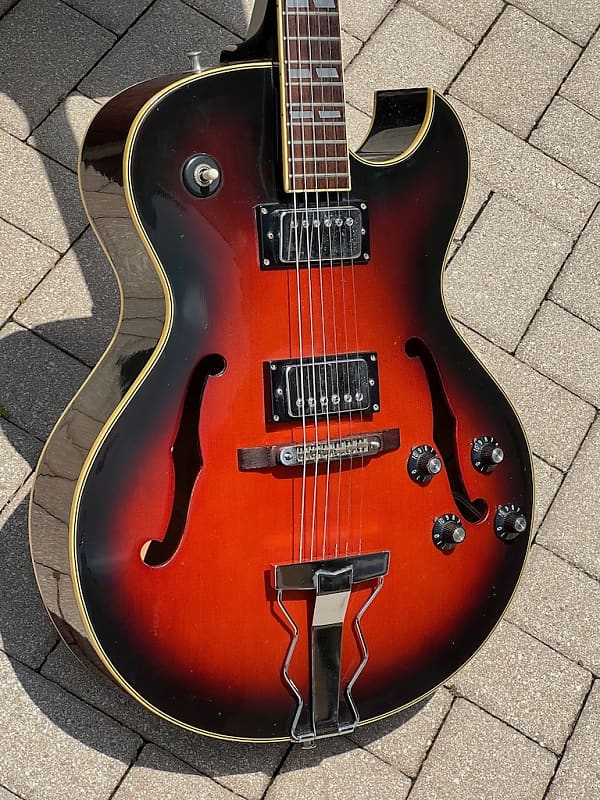 D'Agostino ES-175D Replica 1975 a beautiful Dark Sunburst finished Gibson ES-175D copy on a budget. image 1