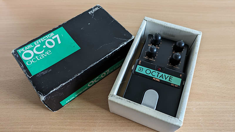 Pearl OC-07 Octave Vintage Guitar Pedal, Made in Japan image 1