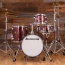 Ludwig Breakbeats By Questlove 4 Piece Drum Kit, Wine Red Sparkle