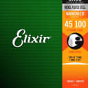 Elixir 14052 Nanoweb Coated Bass Guitar Strings Light 45-100