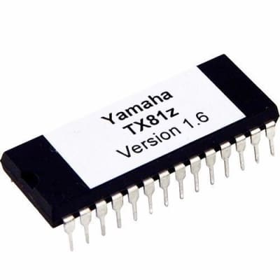 Yamaha TX81z Firmware Version 1.6 Latest OS Upgrade Update Eprom