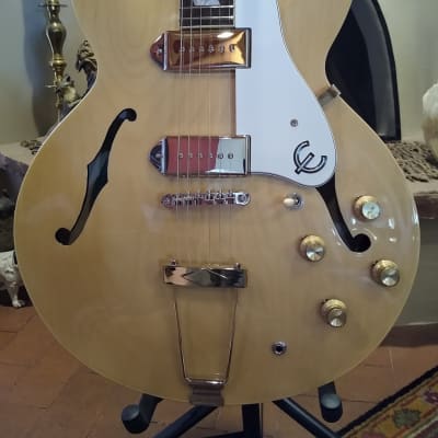 Epiphone Casino Couple with upgraded TV Jones Pickups