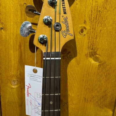 JMJ Road Worn Mustang Bass Black Fender image 11