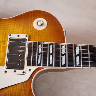 Gibson Custom Shop Les Paul Long Scale '59 2014 Iced Tea Burst Flame Top w/ OHSC image 7