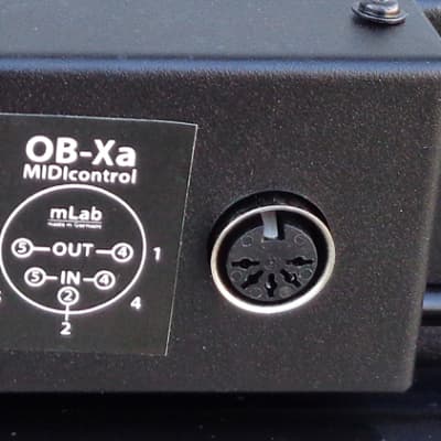 Oberheim OB-Xa w/ mLab Midi - 8 Voice Polyphonic Analog Synthesizer - Serviced w/Restoration image 7