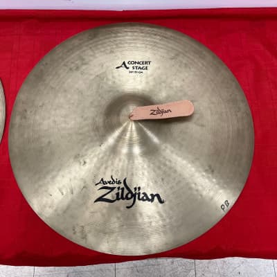 Zildjian 20" A Concert Stage Orchestral Cymbals (Pair) 2010s - Traditional image 5