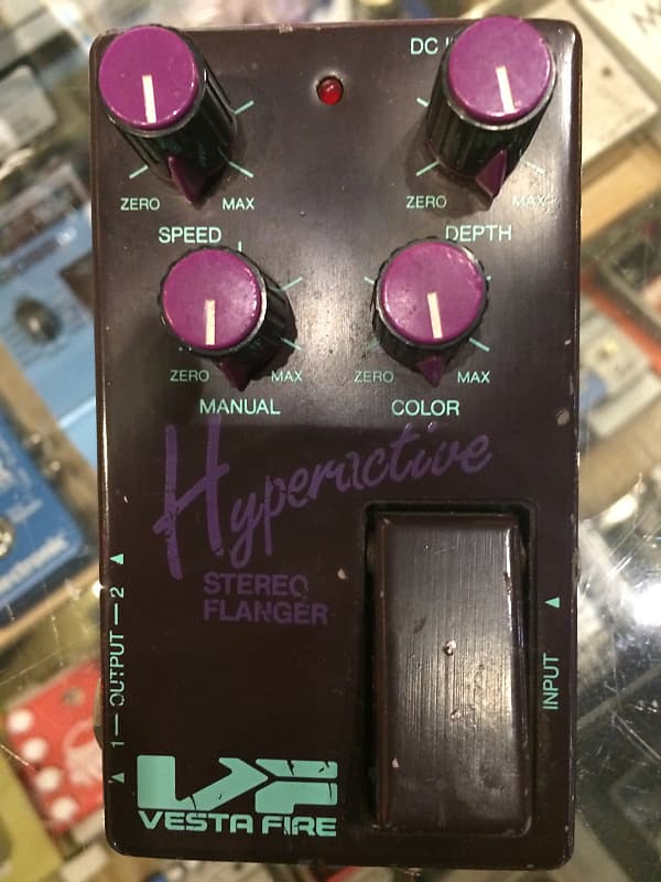 Vesta Fire Hyperactive Stereo Flanger | Reverb