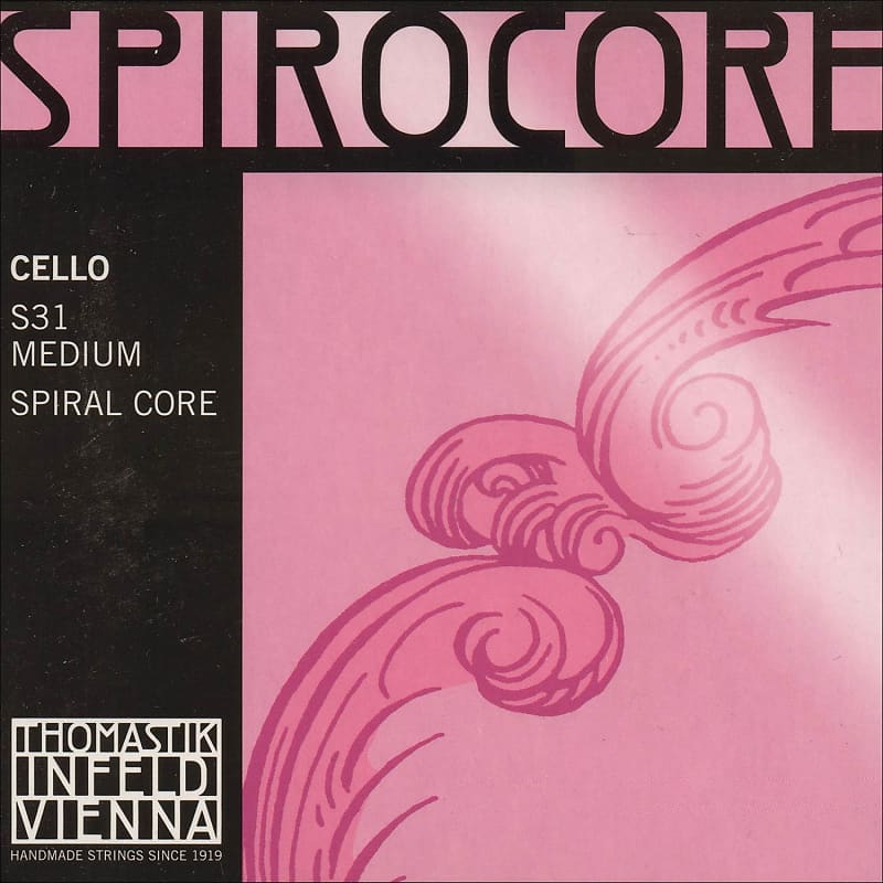 Thomastik Thomastik-Infeld Spirocore 4/4 Cello String Set - Medium Gauge image 1