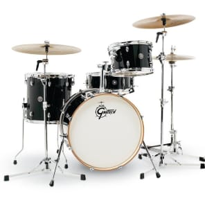 Gretsch Drums Catalina Club CT1-J404 4-piece Shell Pack with Snare Drum - Piano Black image 20
