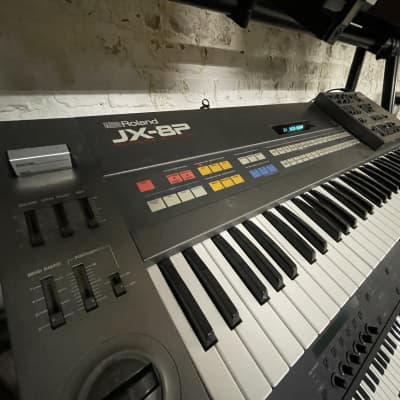 Roland JX-8P Analog Synth with PG-800 Programmer