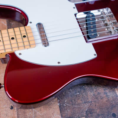 Fender TL-71 Telecaster Reissue CIJ 2006 Old Candy Apple Red Crafted in Japan w/ Bag image 10