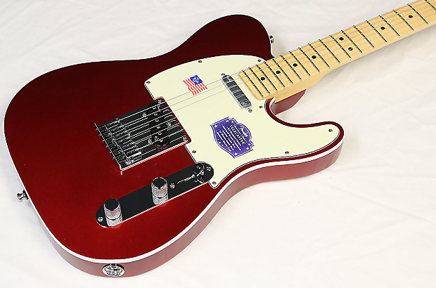 Fender telecaster deluxe candy apple red sale