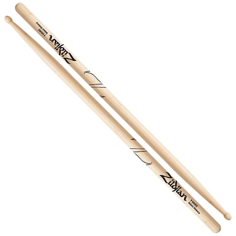 Zildjian ZGS9 Gauge Series 9 Gauge Wood Tip Drum Sticks image 1