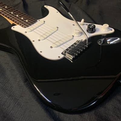 Used 1993 Fender American Strat Plus w/ Bag - Black 092523 image 6