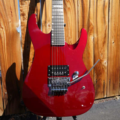 ESP LTD DELUXE M-1 Custom '87 - Candy Apple Red 6-String Electric Guitar (Store Demo) image 4