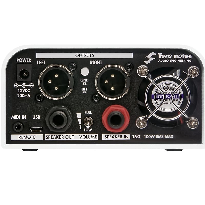 Two Notes Torpedo Captor X 16Ω ロードボックス Two Notes Torpedo Captor X 16Ω [TNCAPX16]｜ミュージックランドKEY