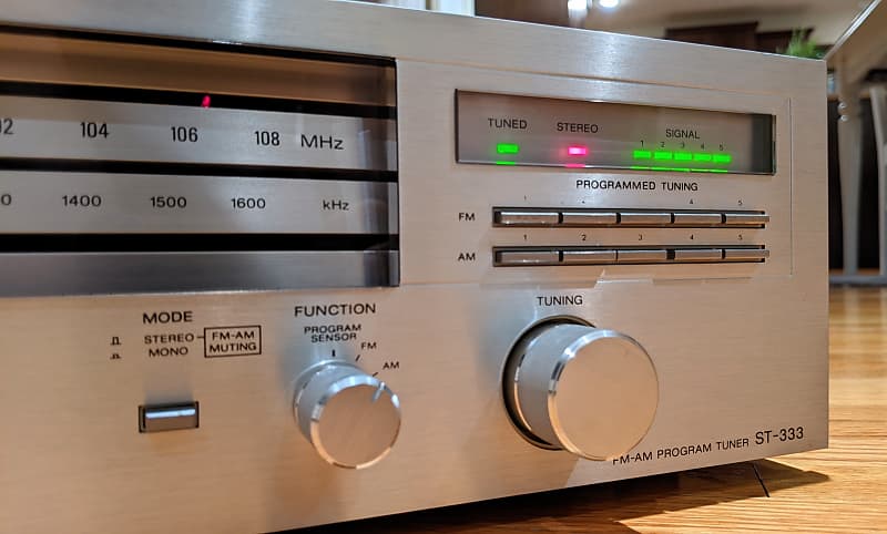 その他 SONY ST-333ESA FM-AM TUNER Sony ST-S333ESA FM/AM Stereo Tuner Tested Japan | eBay