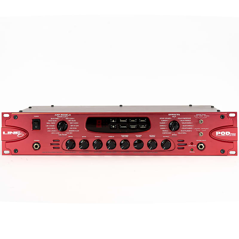 Line 6 POD Pro - The Guitar Recording & Live Sound Solution | Reverb