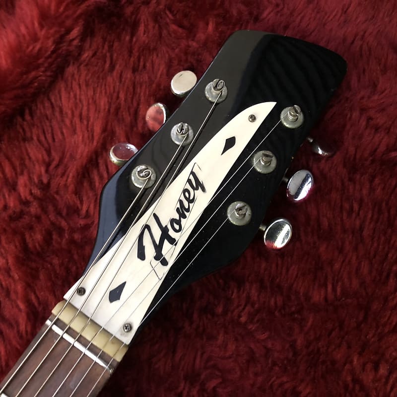 c.1967- Honey/Teisco Gengakki SG-5 Hollow Guitar Rickenbacker