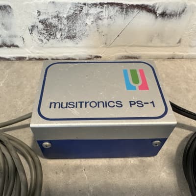 ***Rare Musitronics PS-1 Power Supply for Mu-Tron III auto-wah filter pedal*** for sale