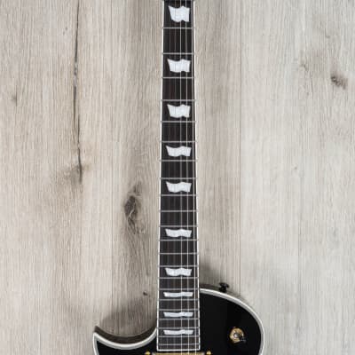 ESP LTD Eclipse EC-1000T CTM Evertune Left-Handed Guitar, Fishman Fluence Pickups, Black image 4